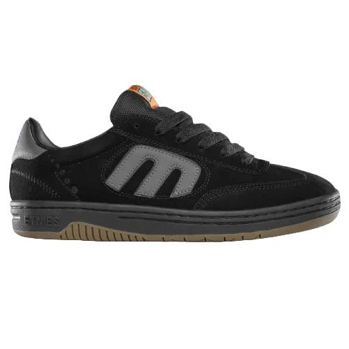 Etnies Locut X Apache Skate Shoe - Black/Grey/Gum