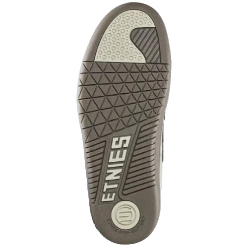 Etnies Locut Skate Shoe - White/Black/Gum - Image 4