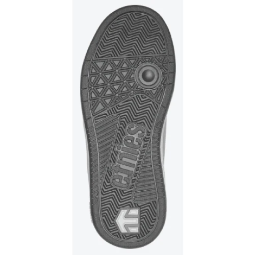 Etnies Marana Kids Skate Shoe - Grey/Grey/Red - Image 4