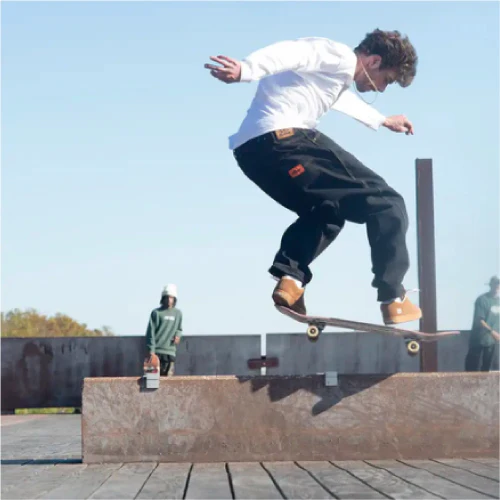 Etnies Sal23 Skate Shoe - Brown/Gum - Image 3