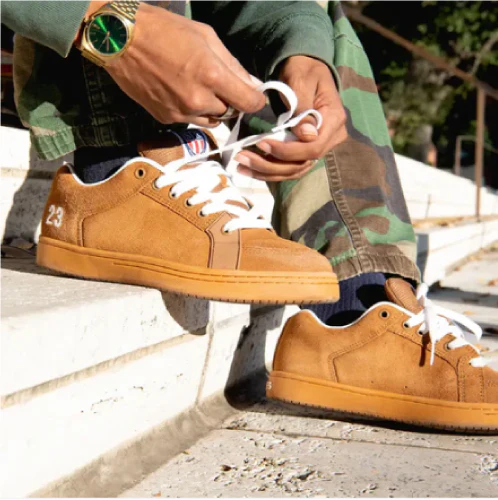 Etnies Sal23 Skate Shoe - Brown/Gum - Image 6