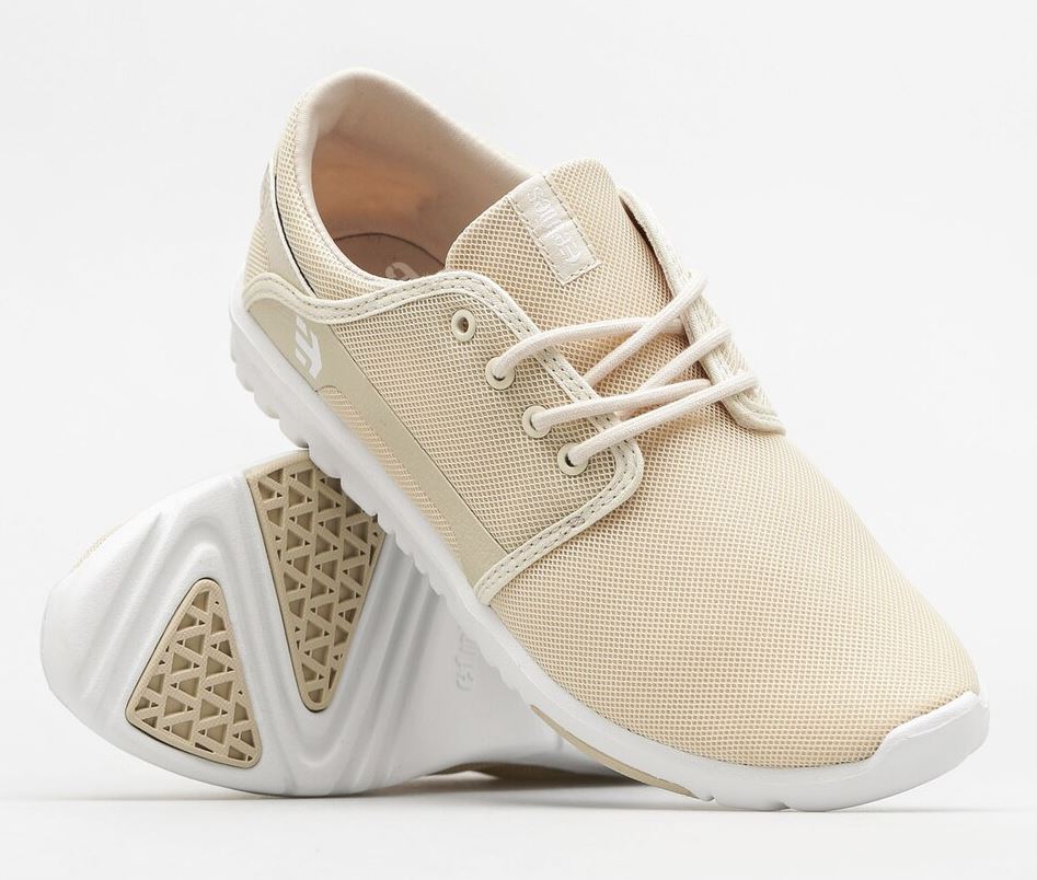 etnies Scout Shoe Tan/White