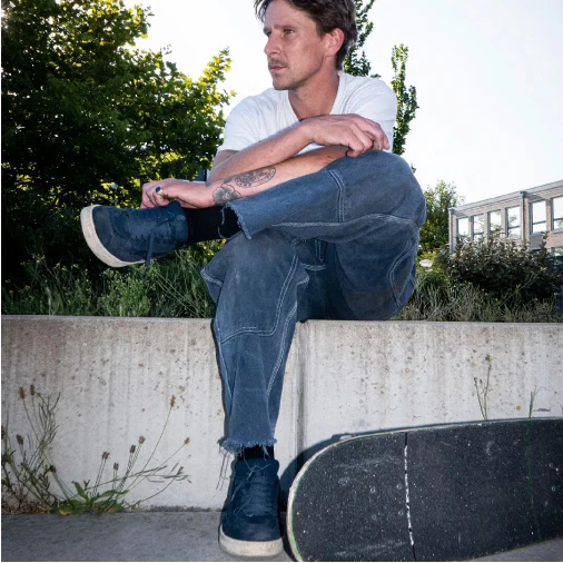 Etnies Snake Skate Shoe - Dark Navy - Image 6