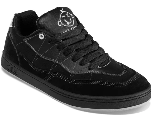 Etnies Snake X Sour Skate Shoe - Black - Image 2