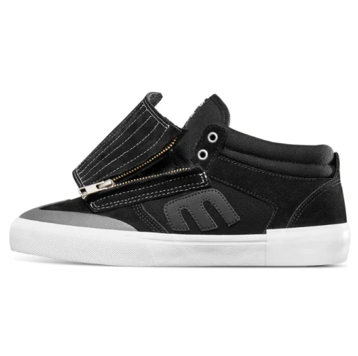 Etnies Andy Anderson Mid Skate Shoe - Black/White - Image 4