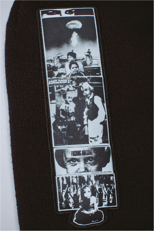 Fucking Awesome 2025 Dill Collage Beanie - Black - Image 3