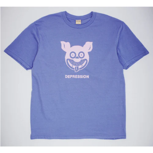 Fucking Awesome Depression Tee - Violet - Image 2