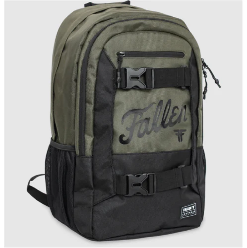 Fallen Board Backpack - Olive/Black - Image 2