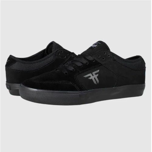Fallen Ripper Chris Cole Skate Shoe - Black/Black Vulc - Image 2