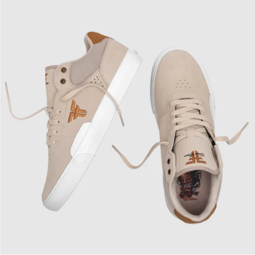 Fallen The Fiend II Elliot Sloan Skate Shoe - Champagne/Copper Vulc - Image 3