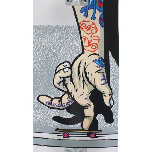 Foundation Todd Bratrud Push Complete Skateboard 8.38" - Image 2