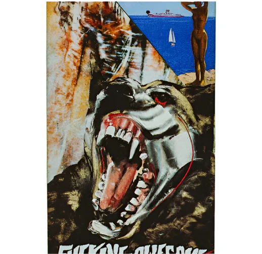 Fucking Awesome Anderson Wolf Beach Skateboard Deck 8.38" - Image 2