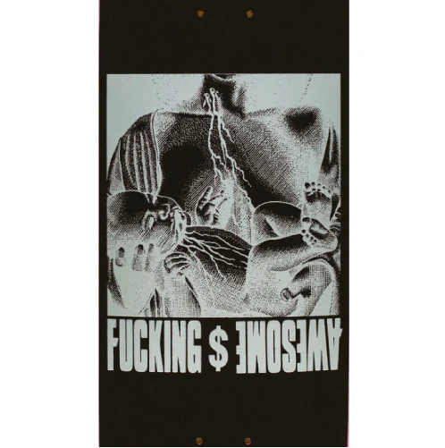Fucking Awesome Berle Blood Baby Skateboard Deck 8.5" - Image 2