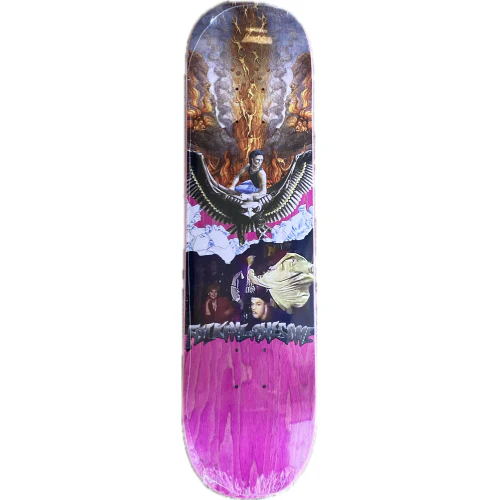 Fucking Awesome Berle Kick in Face Skateboard Deck 8.0" - Image 2