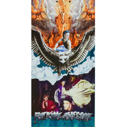 Fucking Awesome Berle Kick in Face Skateboard Deck 8.0" - Image 3