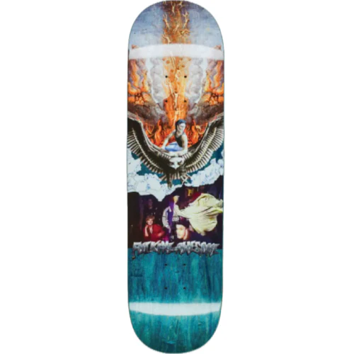 Fucking Awesome Berle Kick in Face Skateboard Deck 8.5"