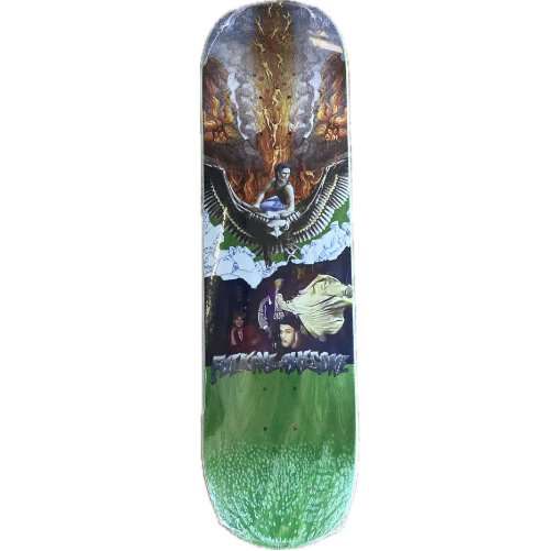 Fucking Awesome Berle Kick in Face Skateboard Deck 8.5" - Image 2