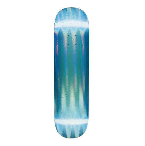 Fucking Awesome Gamma Ray Blue Embossed Skateboard Deck 8"