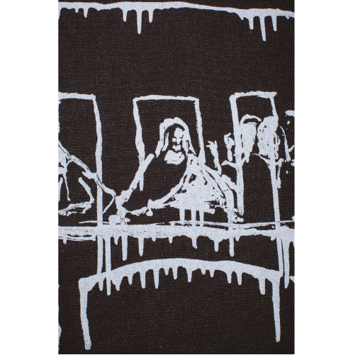 Fucking Awesome X KRINK Last Supper Tote Bag - Black/White - Image 3