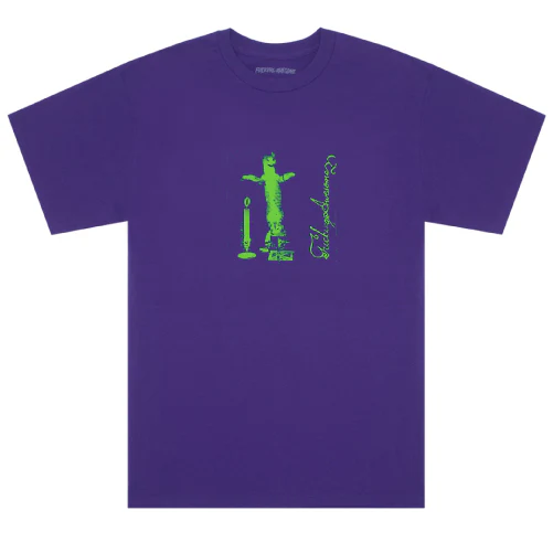Fucking Awesome Misanthropy Tee - Purple