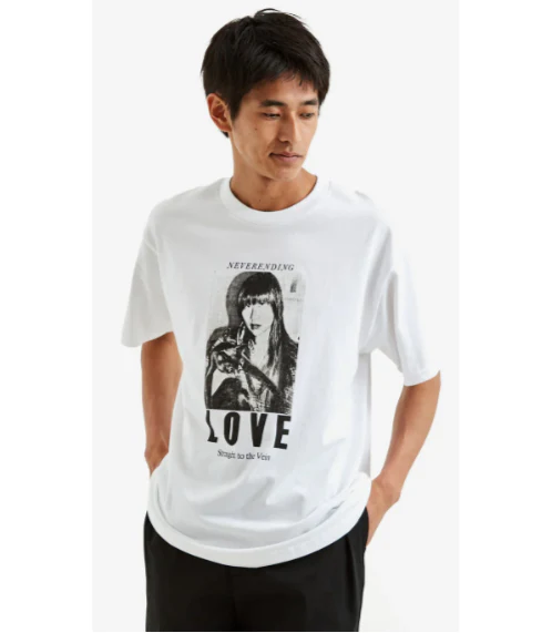Fucking Awesome Neverending Love Tee - White - Image 3
