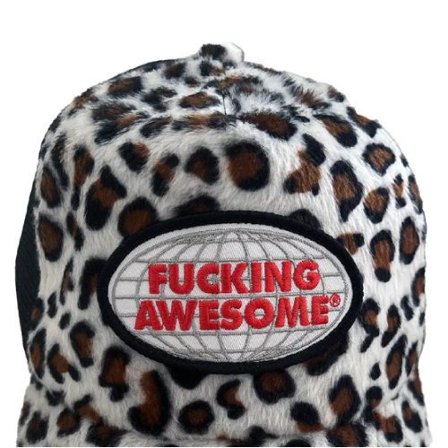 Fucking Awesome Patch Logo Trucker - Leopard - Image 2