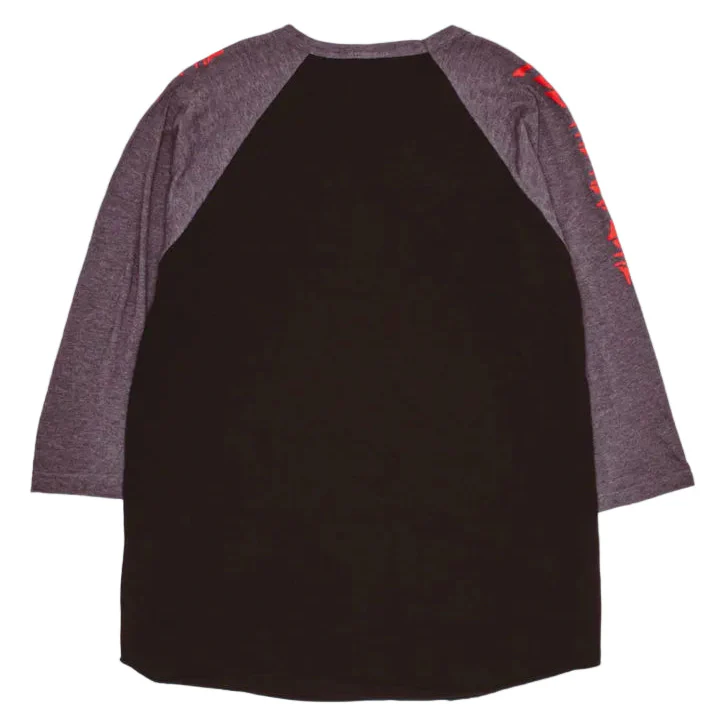 Fucking Awesome X Jason Borosky 3/4 Jersey - Grey/Black - Image 2