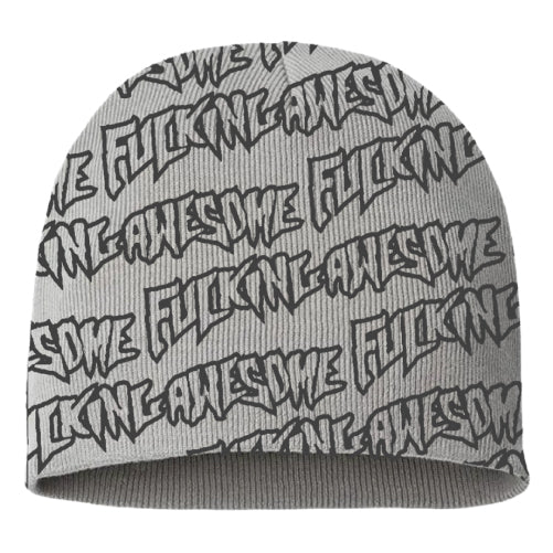 Fucking Awesome Stamp Repeat Skully Beanie