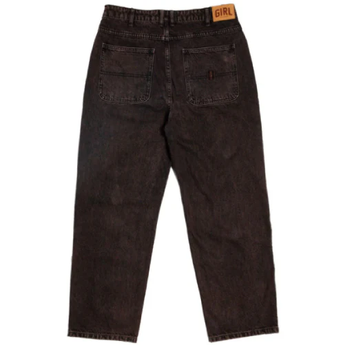 Girl Jeans - Washed Brown - Image 3
