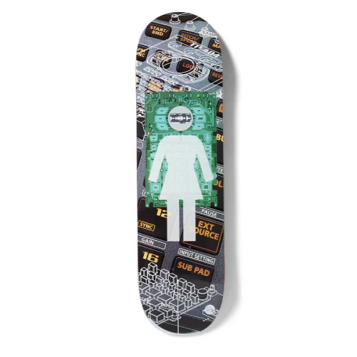 Girl Pacheco TP404 Skateboard Deck 8.375"