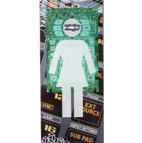 Girl Pacheco TP404 Skateboard Deck 8.375" - Image 2
