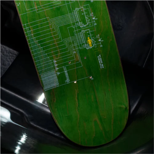 Girl Pacheco TP404 Skateboard Deck 8.375" - Image 4