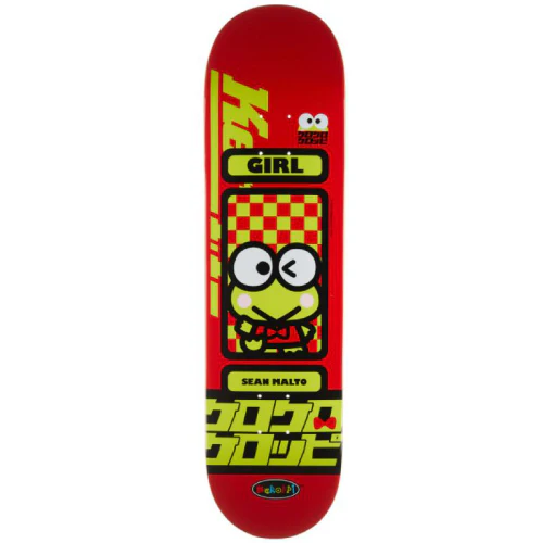 Girl Sean Malto Sanrio Tokyo Speed Skateboard Deck 8.25"