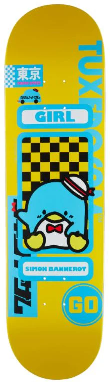 Girl Simon Bannerot Sanrio Tokyo Speed Skateboard Deck 8.25" - Image 2