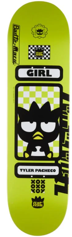 Girl Tyler Pacheco Sanrio Tokyo Speed Skateboard Deck 8.375" - Image 2