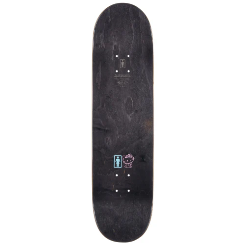 Girl X Hello Kitty 50th Anniversary Bannerot Skateboard Deck 8.5" - Image 3