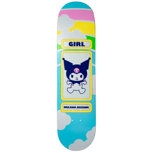 Girl X Hello Kitty Geering Rainbow Blind Bag Skateboard Deck 8.0" - Image 2