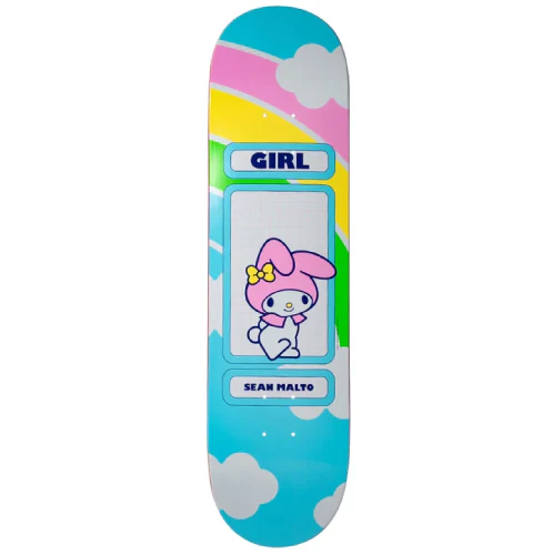 Girl X Hello Kitty Malto Rainbow Blind Bag Skateboard Deck 8.25" - Image 2