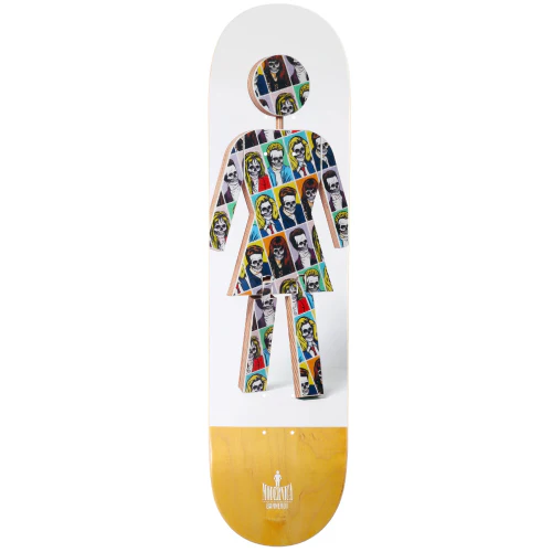 Girl X Modernica Bannerot OG Skateboard Deck 8.25"