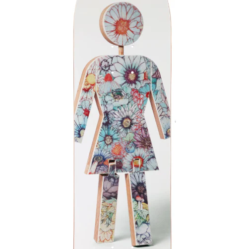 Girl X Modernica Gass OG Skateboard Deck 8.5” - Image 2