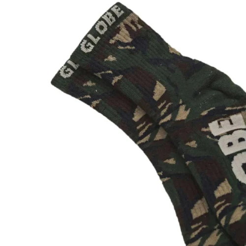 Globe Crew Socks - Green Camo - Image 2