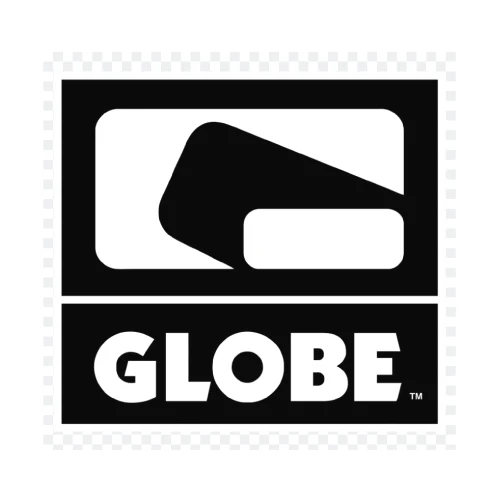 Globe Crew Socks - White/Red Logo - Image 2