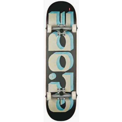 Globe G1 D Blocks Complete Skateboard Black\Yellow 8.0"