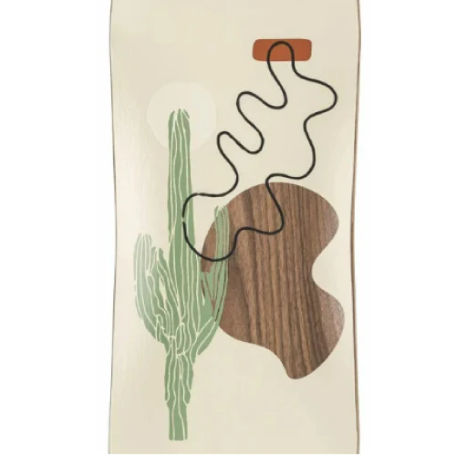 Globe Geminon Micro-Drop Walnut Cacti Longboard Complete 37" - Image 2
