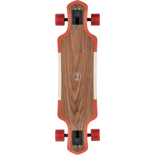 Globe Geminon Walnut Drop Through Longboard Walnut/Cockatoo 35" - Image 3