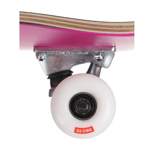 Globe Goodstock Complete Skateboard Neon Purple 8.25" - Image 4