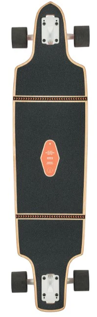 Globe Spearpoint Motel Directional Cut Away Longboard Complete 40" - Image 3
