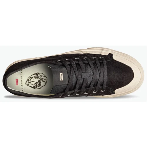 Globe Surplus Skate Shoe - Black/Cream/Montano - Image 2