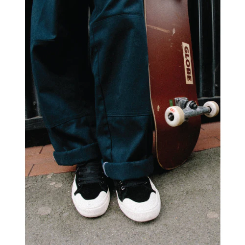 Globe Surplus Skate Shoe - Black/Cream/Montano - Image 5