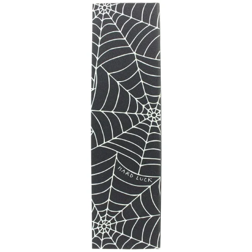 Hard Luck Spiderweb Griptape - Black/Clear